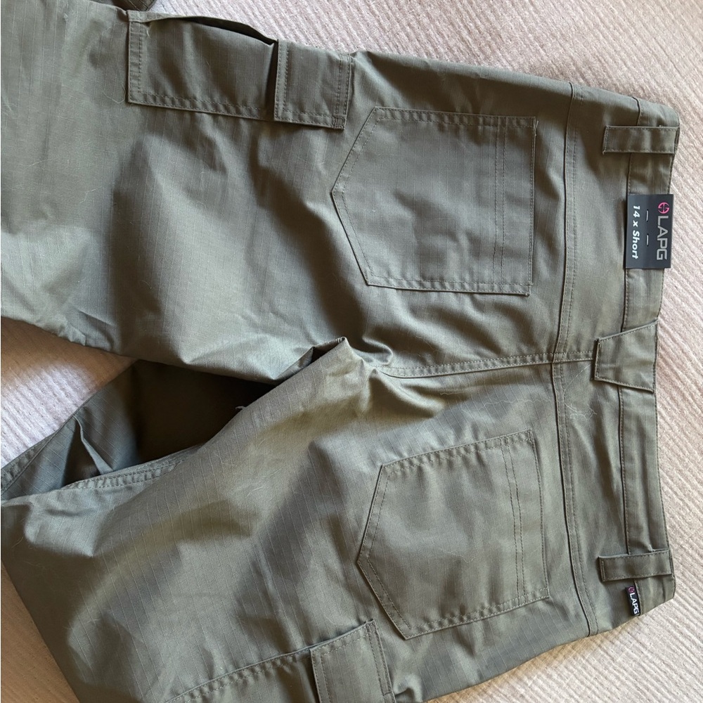 Olive Cargo Ranger Pants - Picture 4 of 5